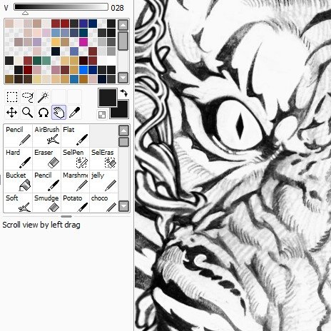 duckkckk's tweet image. tiger study (different variations
