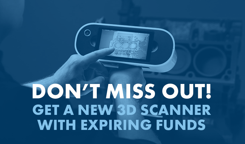The government fiscal year ends September 30! Do you have expiring funds left to use? Put it toward a brand-new 3D scanner or additional seats of software. 

Contact our team to help you discover the perfect solution to fit your needs 👉 info@dirdim.com