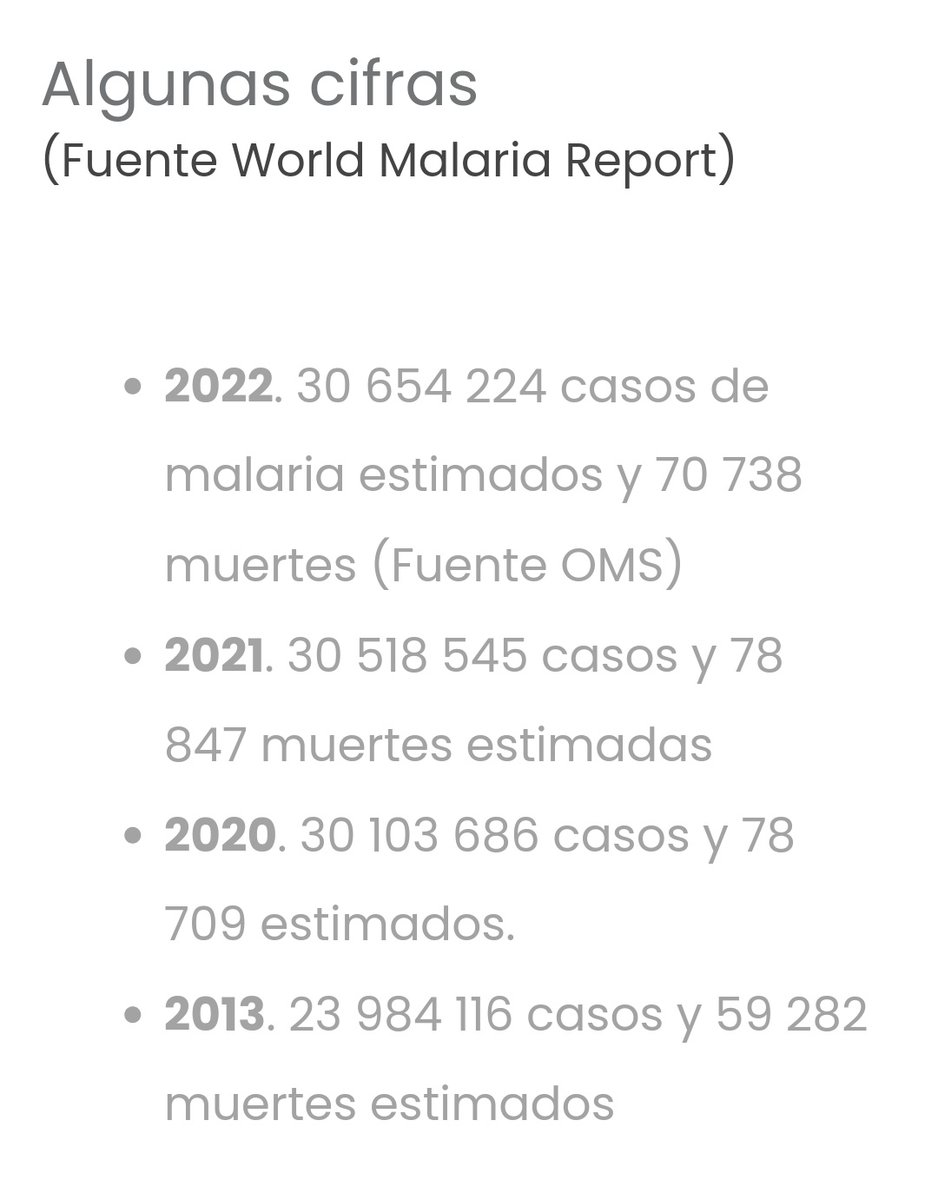 plaforscience's tweet photo. La OMS ha tenido el cuajo de declarar una Emergencia Internacional porque en República Democrática del Congo han tenido 537 muertes en lo que va de año

En el mismo plazo y país, unas 40.000 han muerto de malaria, mayoritariamente niños menores de 5 años, y a la OMS se la pela https://t.co/xKiZcTSNBA