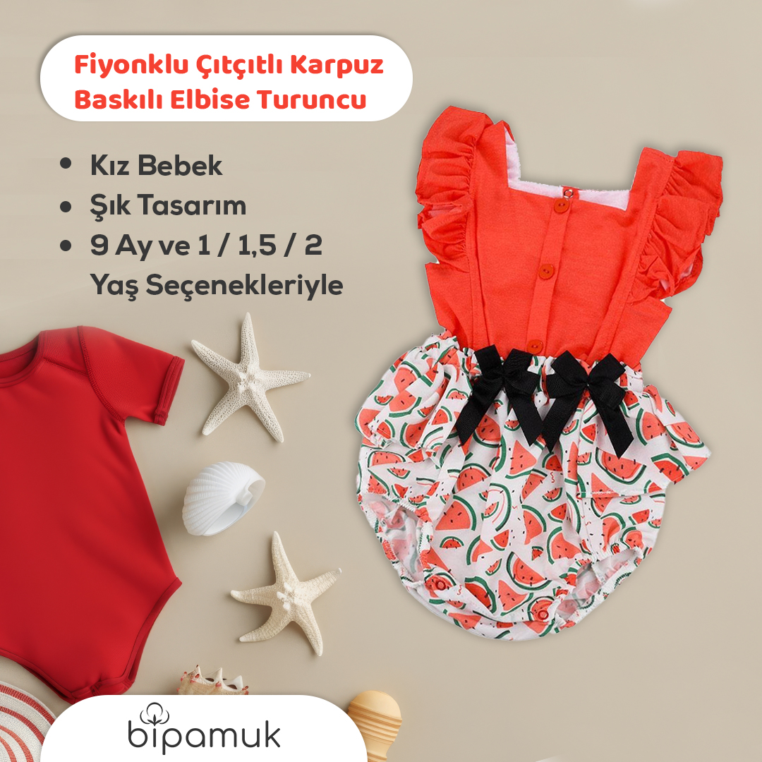 Yaz Mevsiminin Vazgeçilmezi Elbiselerimiz!
’’Fiyonklu Çıtçıt Karpuz Baskılı Elbise Turuncu‘’

Ürün Linki:
bipamuk.com/fiyonklu-citci…
.
.
.
#bipamuk #kızçocuk #kızçocukgiyim #kızbebekelbise
#kızçocukelbise #elbise
