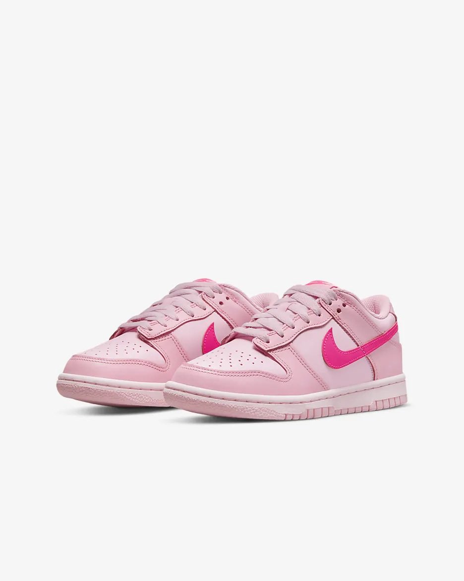 snkr_twitr's tweet photo. AD: All sizes still showing 
GS Nike Dunk Low 'Medium Soft Pink'

Shop -> https://t.co/wUc8Y6MJ4D https://t.co/1jZ5rrzAxd