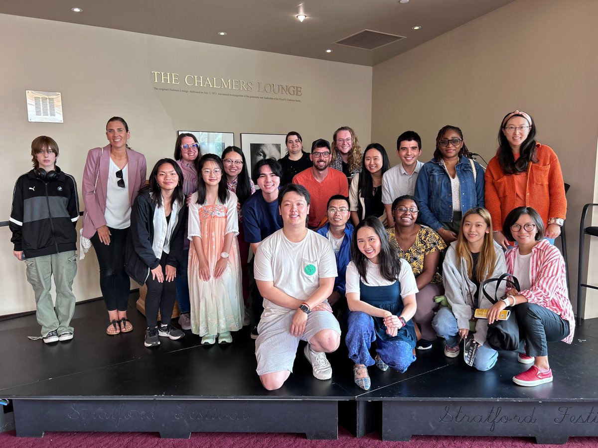 Firststepmando's tweet photo. Thank you Stratford Festival for inviting us to see Salesman in China! We had a great time laughing with you, practicing our Mandarin listening skills and learning more about Chinese culture! 

#beginnerchinese #easychinese #waterloo  #mando #stratfordfestival #salesmaninchina https://t.co/aBvpgST4WQ