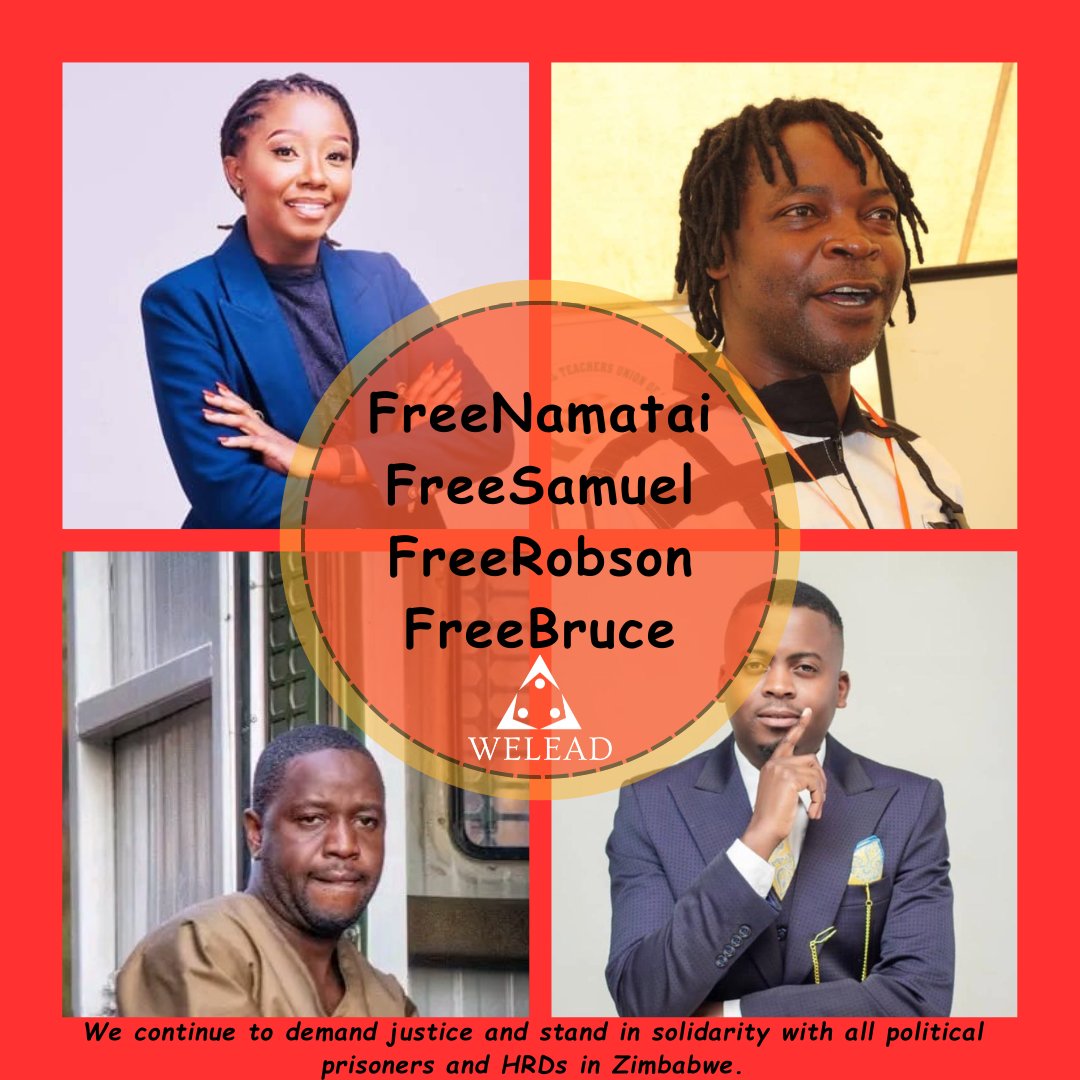 MarombedzaT's tweet photo. @nickmangwana Congratulations!
#freeNamatai
#freeSamuel
#freeRobson
#freeBruce https://t.co/5S9rvW9WFK