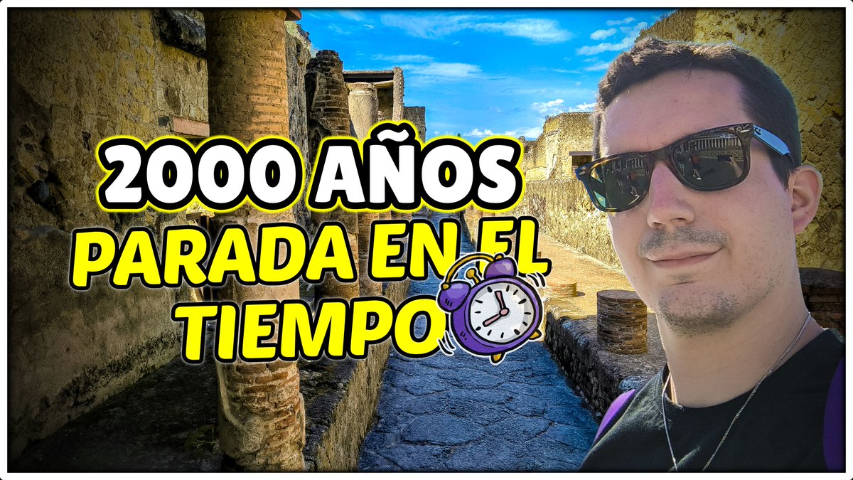 NeuronDerretida's tweet image. 📜 ¿Conoces #Herculano? Una #ciudad antigua que detuvo el tiempo hace 2000 años, preservada por el Monte #Vesubio. Descubre sus #misterios y #curiosidades en este fascinante video. 🏛️ Deja tu ❤️y 🔃 🙏
#ciudadesperdidas #viajes #turismo #italia 
⬇️⬇️⬇️
youtu.be/fEJz3u_Yl0A
