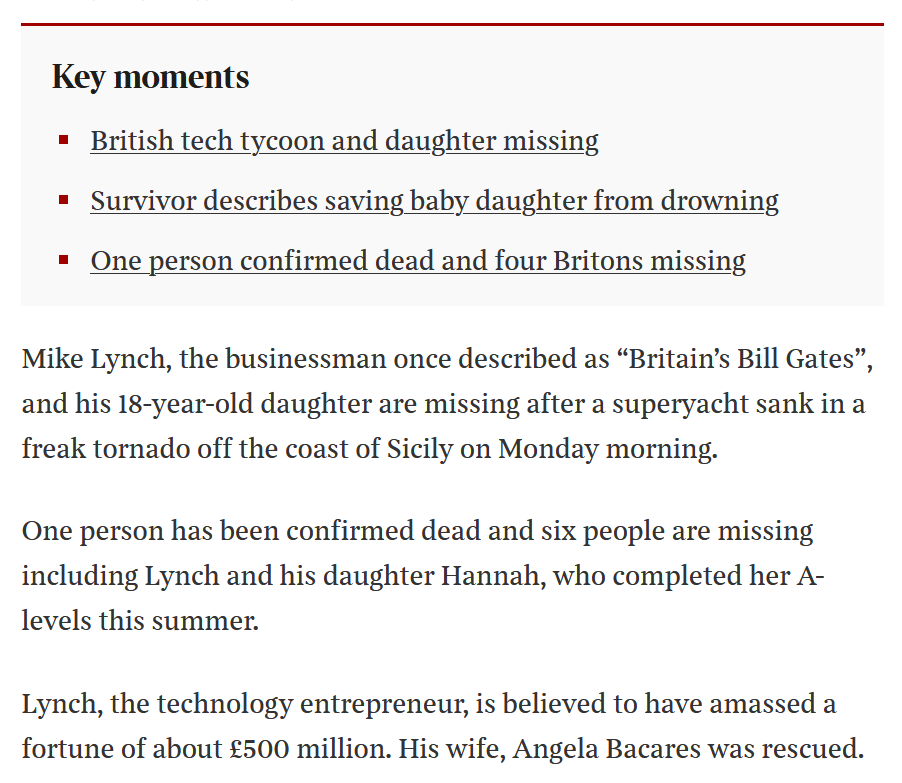 MikeChillit's tweet image. #MikeLynch 
More on Sicilian tornado.