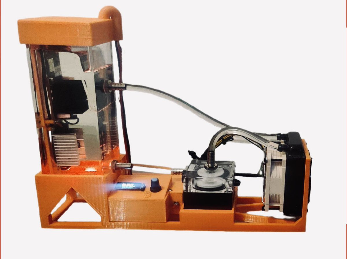 SoloSatoshi's tweet image. Introducing the #ImmergeAxe!

   Revolutionizing - #Bitcoin Mining with Cutting-Edge Oil Immersion Technology. Dive into the future of Bitcoin mining with the ImmergeAxe, a groundbreaking, fully contained desktop oil immersion system designed exclusively for your #BitAxe Bitcoin…