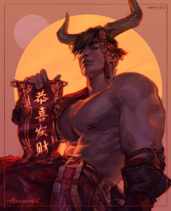 reposting 2021 new year art in the middle of summer bc i can 
