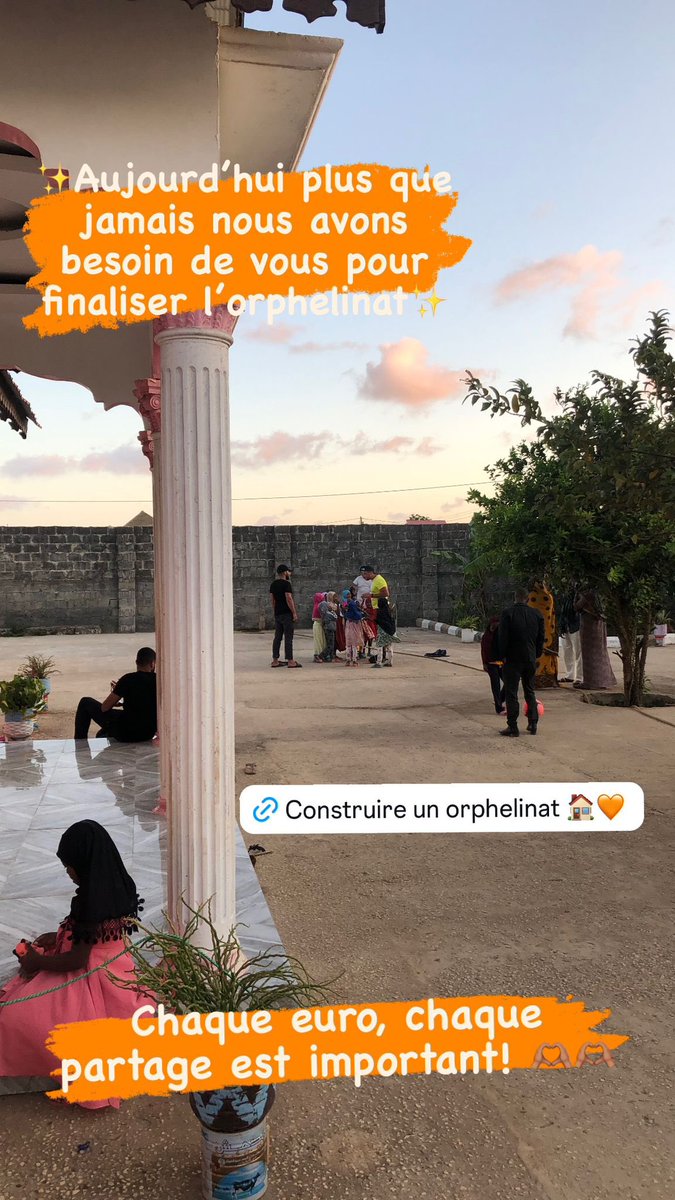 HOOUUDINI's tweet photo. Salam Aleykoum tous le monde ! 

Je reviens vers vous pour vous reparlez  du projet d’orphelinat avec @Give_ONG 💫

Votre aide en don, partage ou même encouragements sont les bienvenus! 

Projet durable dans le temps pour un village autonome ❤️

Lien : https://t.co/sr0kUfED3U🇹🇿 https://t.co/Hd7Enaemwr