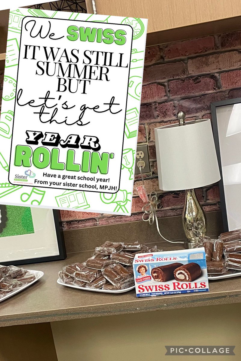 Lauren Rowe M.Ed. (@mrs_rowe12) on Twitter photo A little sweet treat for our sister school <a href="/MCJHGators/">Mayde Creek JH</a> to round out the first week back with students!! <a href="/KatyISD_PIE/">Katy ISD PIE</a> #sisterschools <a href="/MPJHEagles/">Memorial Parkway JH</a> A little sweet treat for our sister school <a href="/MCJHGators/">Mayde Creek JH</a> to round out the first week back with students!! <a href="/KatyISD_PIE/">Katy ISD PIE</a> #sisterschools <a href="/MPJHEagles/">Memorial Parkway JH</a>