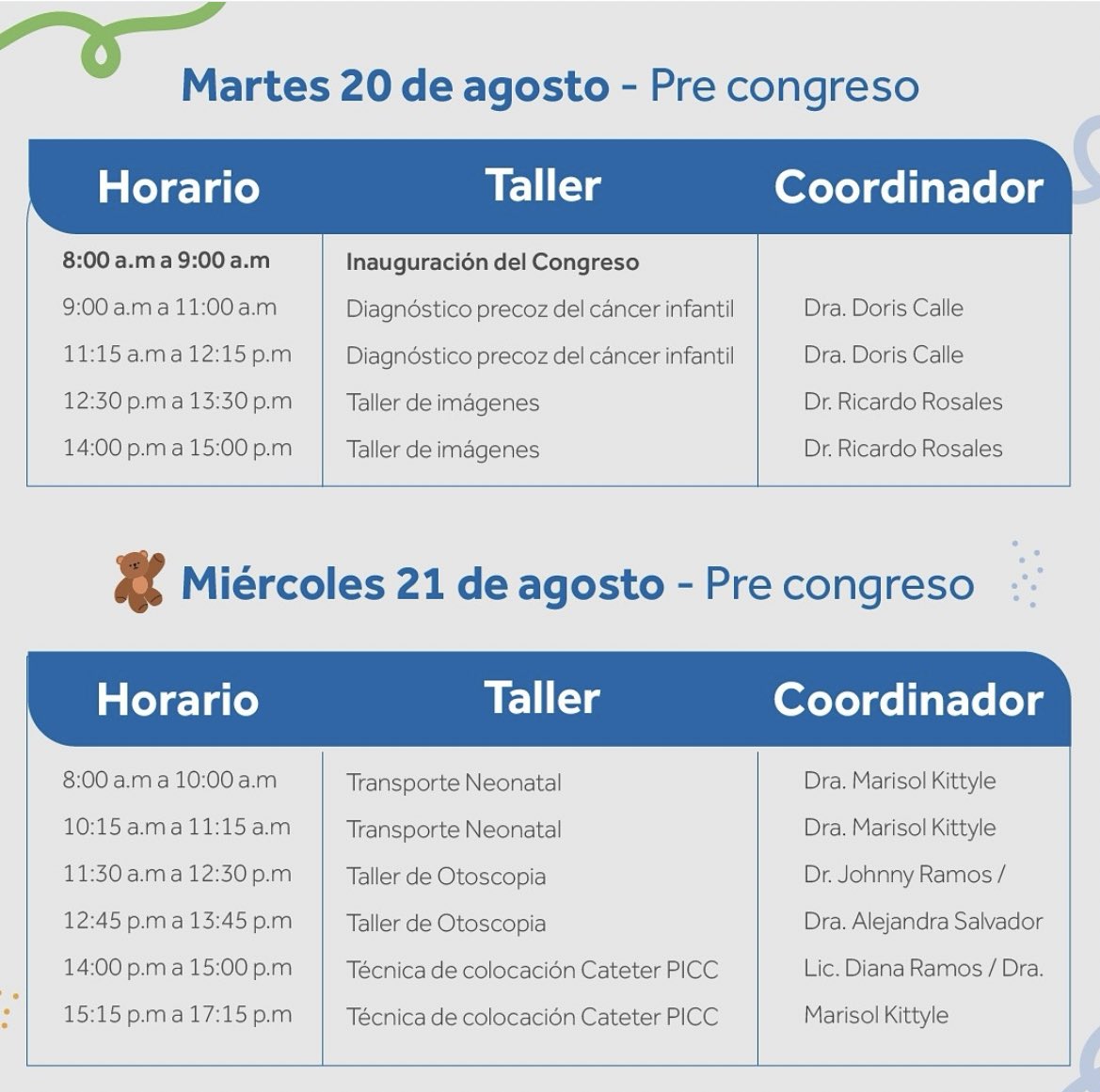 xass76's tweet photo. Mañana inicia con los talleres el primer congreso de especialidades Pediátricas de #Interhospital interesados llamar al +593 4-375-0000 extensión 3 https://t.co/kn9WCWKZ9K