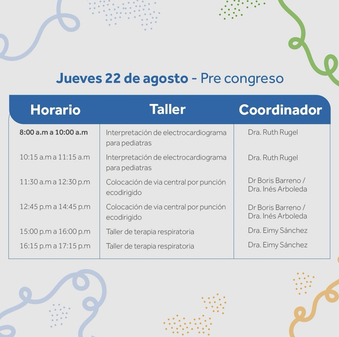 xass76's tweet photo. Mañana inicia con los talleres el primer congreso de especialidades Pediátricas de #Interhospital interesados llamar al +593 4-375-0000 extensión 3 https://t.co/kn9WCWKZ9K