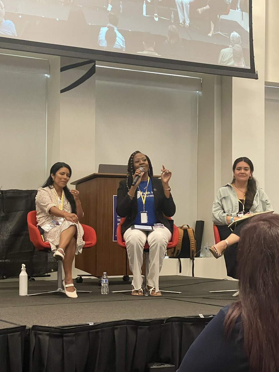 Excited to be in Chicago and watching the amazing <a href="/FavoredJae/">JaNaé Bates</a>, Co-Director of <a href="/minnesota_faith/">Faith In Minnesota</a>, and <a href="/UnidosMN/">UnidosMN</a> talking about how the “Minnesota Miracle” was really a decade of hard work organizing!