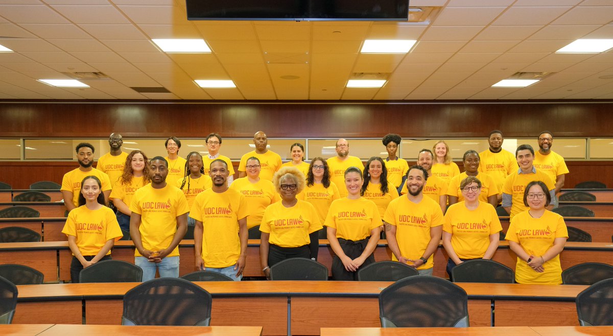 UDCLaw's tweet image. Welcome, and congratulations to the UDC Law Class of 2027 and 2028! Your law school journey starts now—get ready to practice law, promote justice, and change lives. #UDCLaw #FirebirdNation