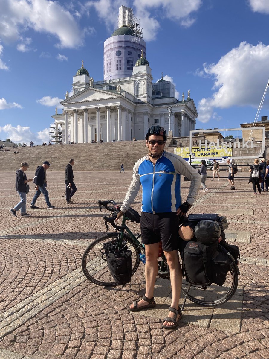 Final stop of the tour on Helsinki! Tomorrow homeward bound by ferry.