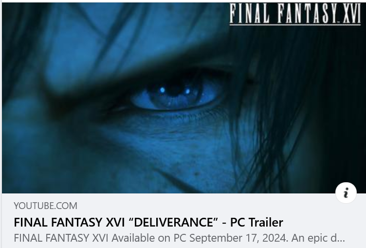 #FinalFantasy #FINALFANTASYXVI #JohnBoorman A final Fantasy XVI deliverance trailer implies the existence of a Final Fantasy XVI Zardoz trailer #Zardoz