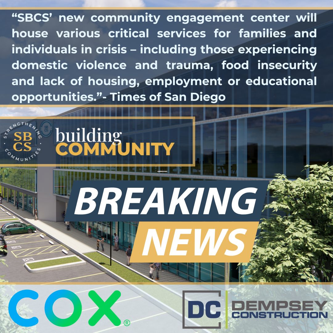 At the start of this month, We announced a $100,000 grant from the James M. Cox Foundation to help fund a community engagement center in our new building.
