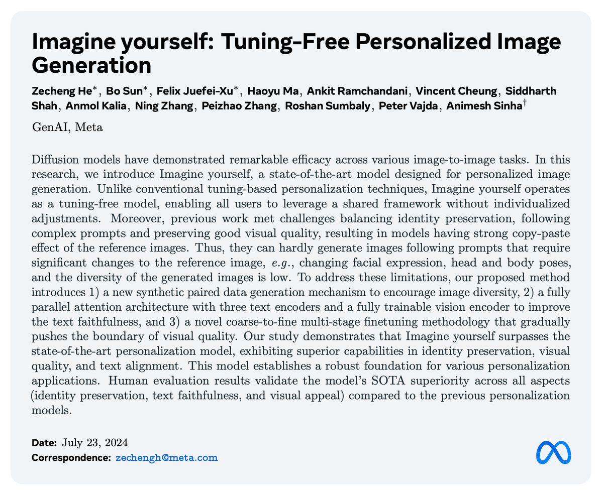 AI at Meta tweet media