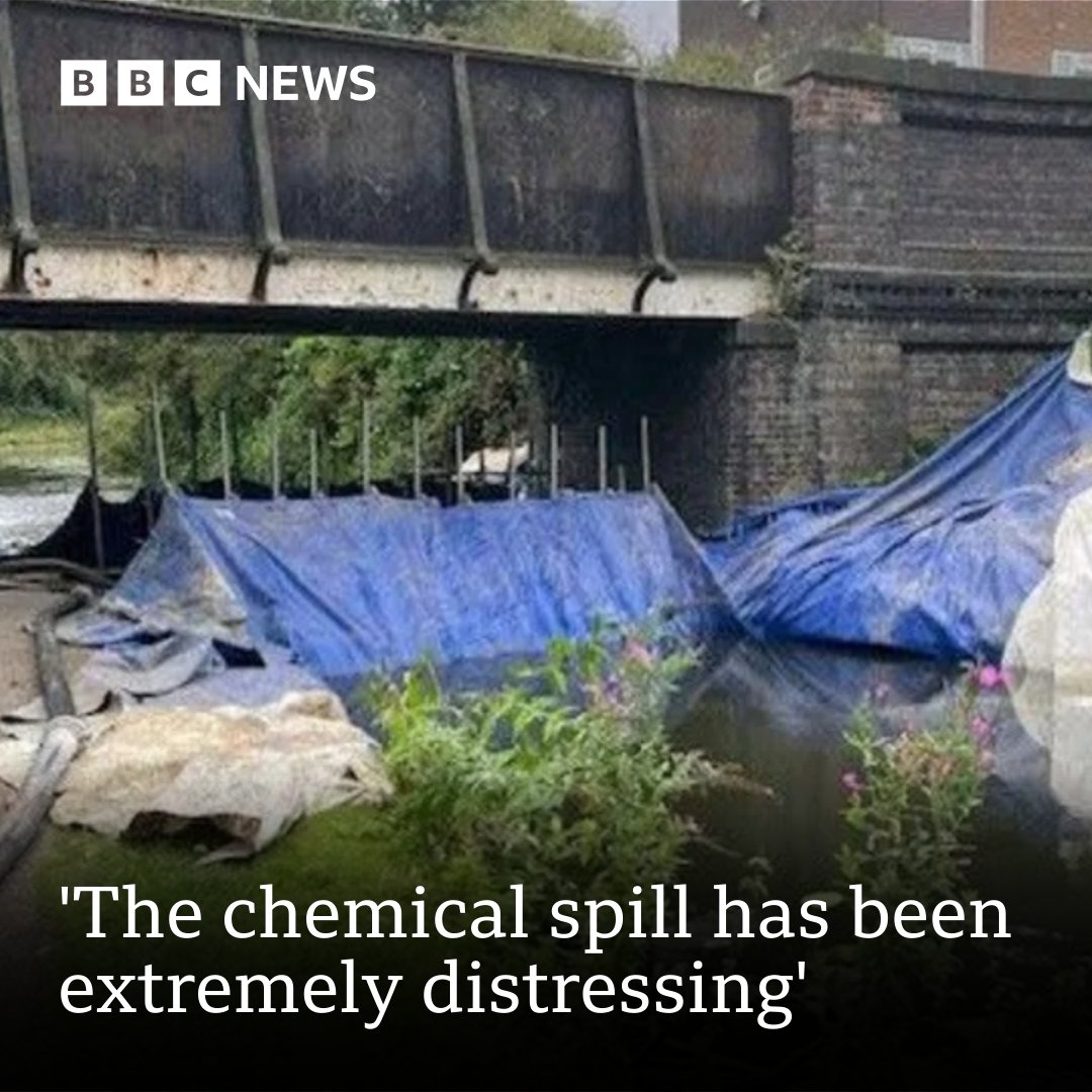 A charity that is leading the canal clean-up after a major spill of sodium cyanide has launched a £10,000 appeal.
Full story: bbc.in/4fRj0vD