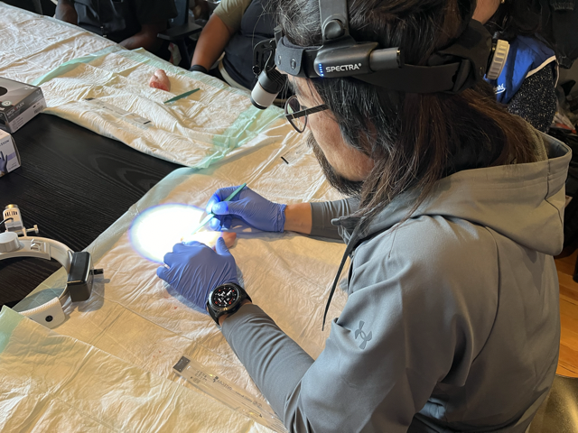 AAAWoundCare's tweet photo. Friday, April 19, 2024 - Los Angeles - Debridement Workshop

Our founder, Dr. Aram Harijan, took a day trip to Los Angeles to lead a debridement workshop for Healthcare in Action, a non-profit organization dedicated to providing care for people living on the streets. https://t.co/usmPHpk8pW