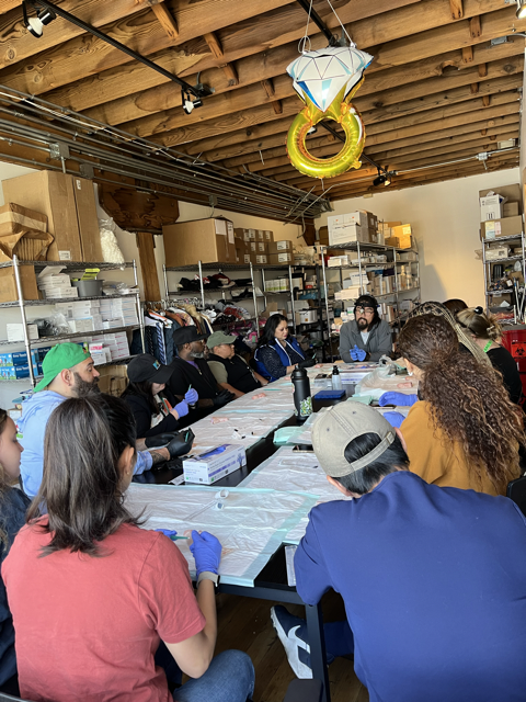 AAAWoundCare's tweet photo. Friday, April 19, 2024 - Los Angeles - Debridement Workshop

Our founder, Dr. Aram Harijan, took a day trip to Los Angeles to lead a debridement workshop for Healthcare in Action, a non-profit organization dedicated to providing care for people living on the streets. https://t.co/usmPHpk8pW