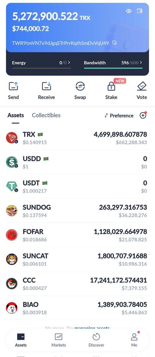 bull_bnb's tweet image. 100k printed so far on #TRX since yesterday. Millions incoming. We are early af.