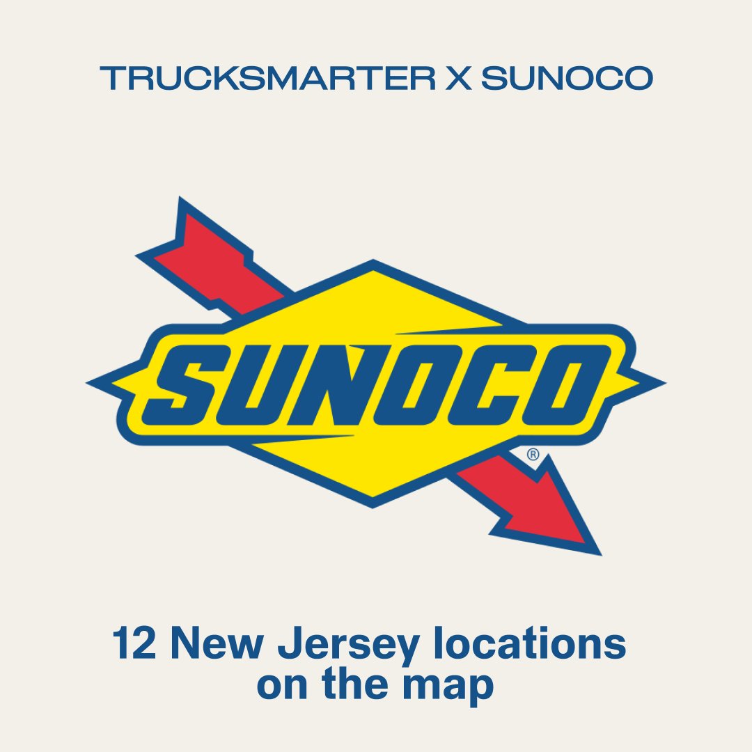 Does your route run through New Jersey? Now with <a href="/SunocoRacing/">Sunoco</a>  you can fill up where and when you need!