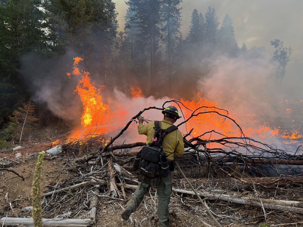 brian_schnee's tweet image. Puttin' in the work! 💪

Some photos and a quick update shared by @wvcfd, who's part of Utah's latest EMAC deployment to assist with the #ParkFire.

"Our wildland fire team that is deployed in California is giving us a look at the efforts to contain the Park Fire.
They’ve been
