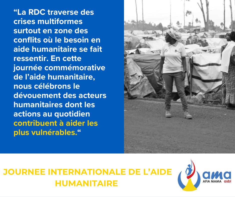 afiamama's tweet photo. À l'occasion de la Journée mondiale de l'aide humanitaire, Mme @annytenga, rend hommage #acteurs_humanitaires pour leurs actions au bénéfice #Population au quotidien&amp;join sa voix à celle de Mr  @UN_Lemarquis contre l'#impunité des auteurs d'attaques contre #humanitaires &amp; #civils https://t.co/VWM4fiy8I7