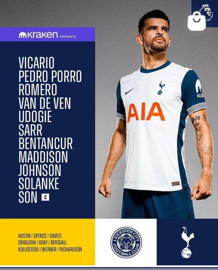 GoaSpurs's tweet image. Team News