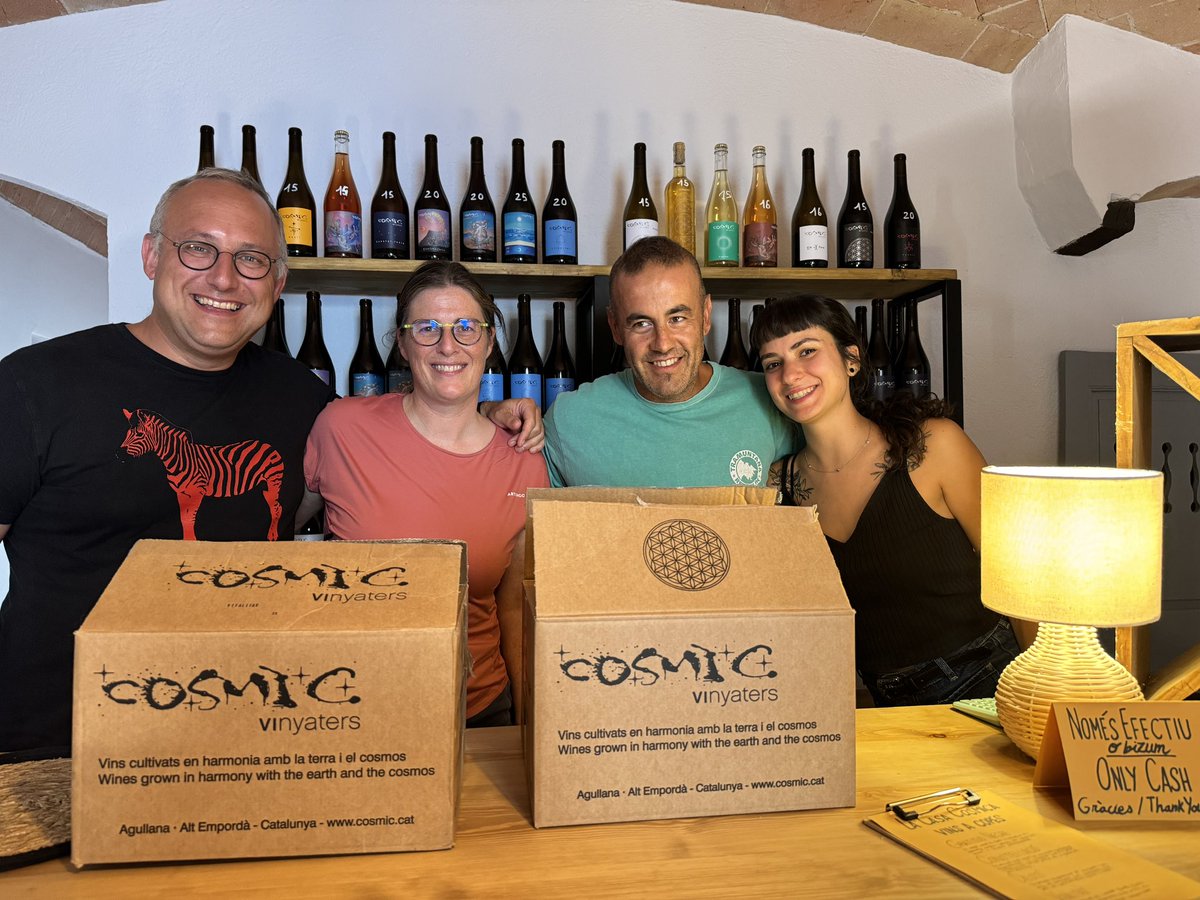 DemeesterWim's tweet image. Great visit with salvador and his lovely wife , true natural winemaker ! Great stuff ! #natural #wine