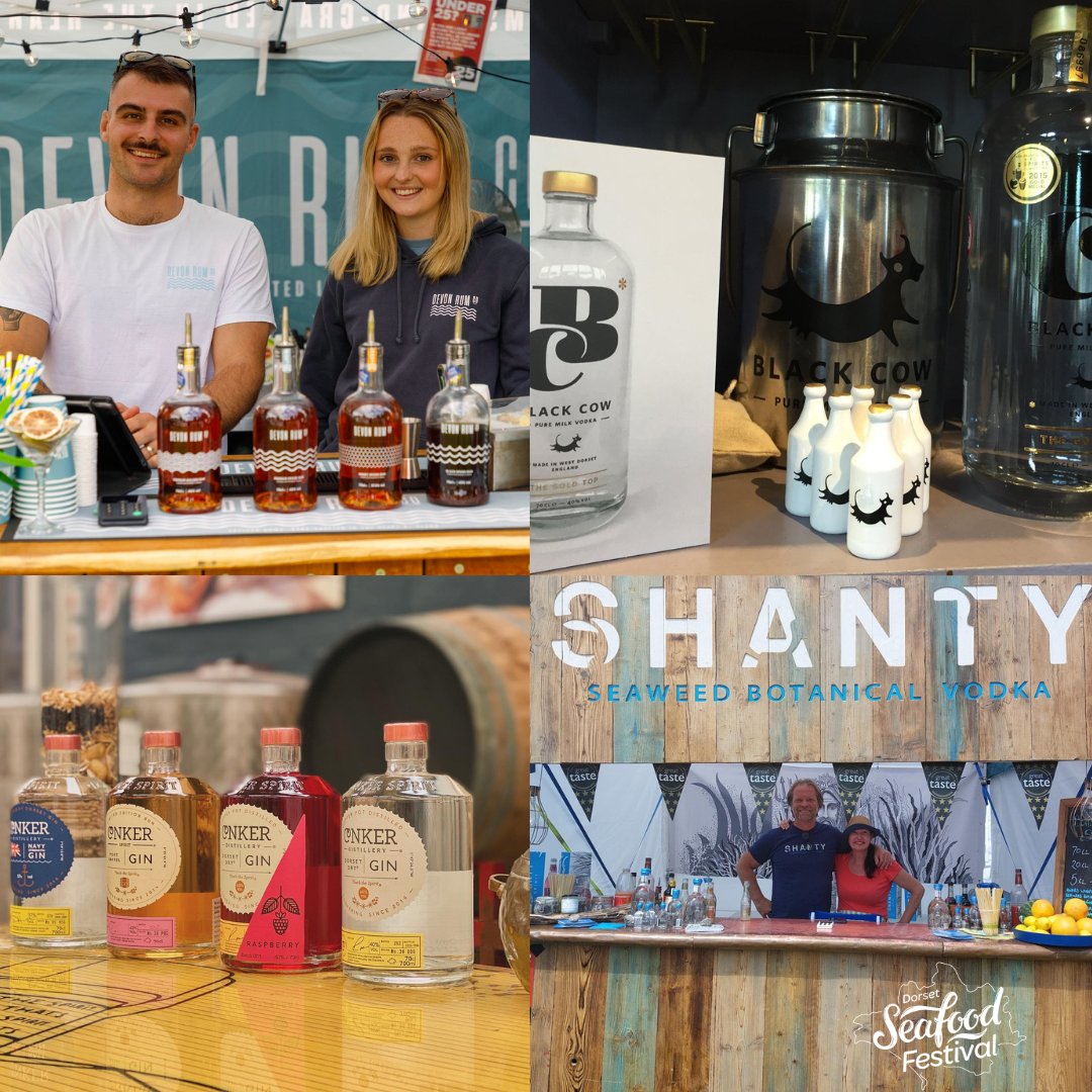 The Dorset Seafood Festival (@dorsetseafood) on Twitter photo If you love rum, vodka or gin then you can sample some of these incredible spirits at the Festival and buy a bottle (or two) to take away and enjoy at home.
Devon Rum Co <a href="/BlackCowVodka/">Black Cow</a> <a href="/ConkerSpirit/">Conker Spirit</a> <a href="/ShantySpirit/">Shanty Spirit</a> If you love rum, vodka or gin then you can sample some of these incredible spirits at the Festival and buy a bottle (or two) to take away and enjoy at home.
Devon Rum Co <a href="/BlackCowVodka/">Black Cow</a> <a href="/ConkerSpirit/">Conker Spirit</a> <a href="/ShantySpirit/">Shanty Spirit</a>