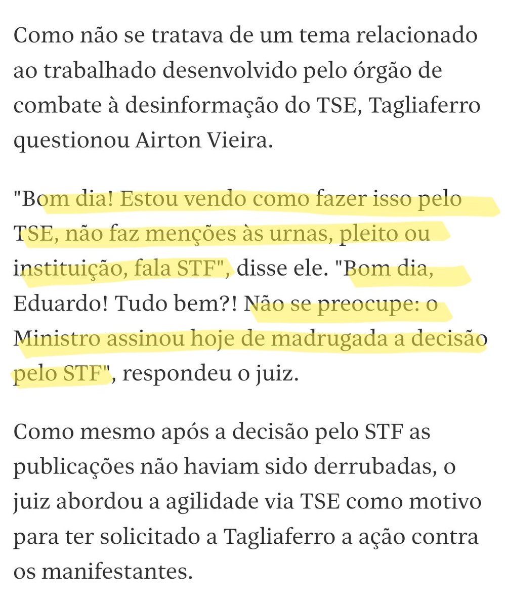 taoquei1's tweet photo. Mais uma lavagem de denúncias, onde o STF usou o TSE, FORA DO PERÍODO ELEITORAL, SEM ASSUNTO RELACIONADO, para produzir relatórios de alvos escolhidos pelo ministro, para que o próprio ministro, Xande, preferisse julgamento.
Ou... O nome disso aqui é INQUISIÇÃO https://t.co/Znjv5I5lmO