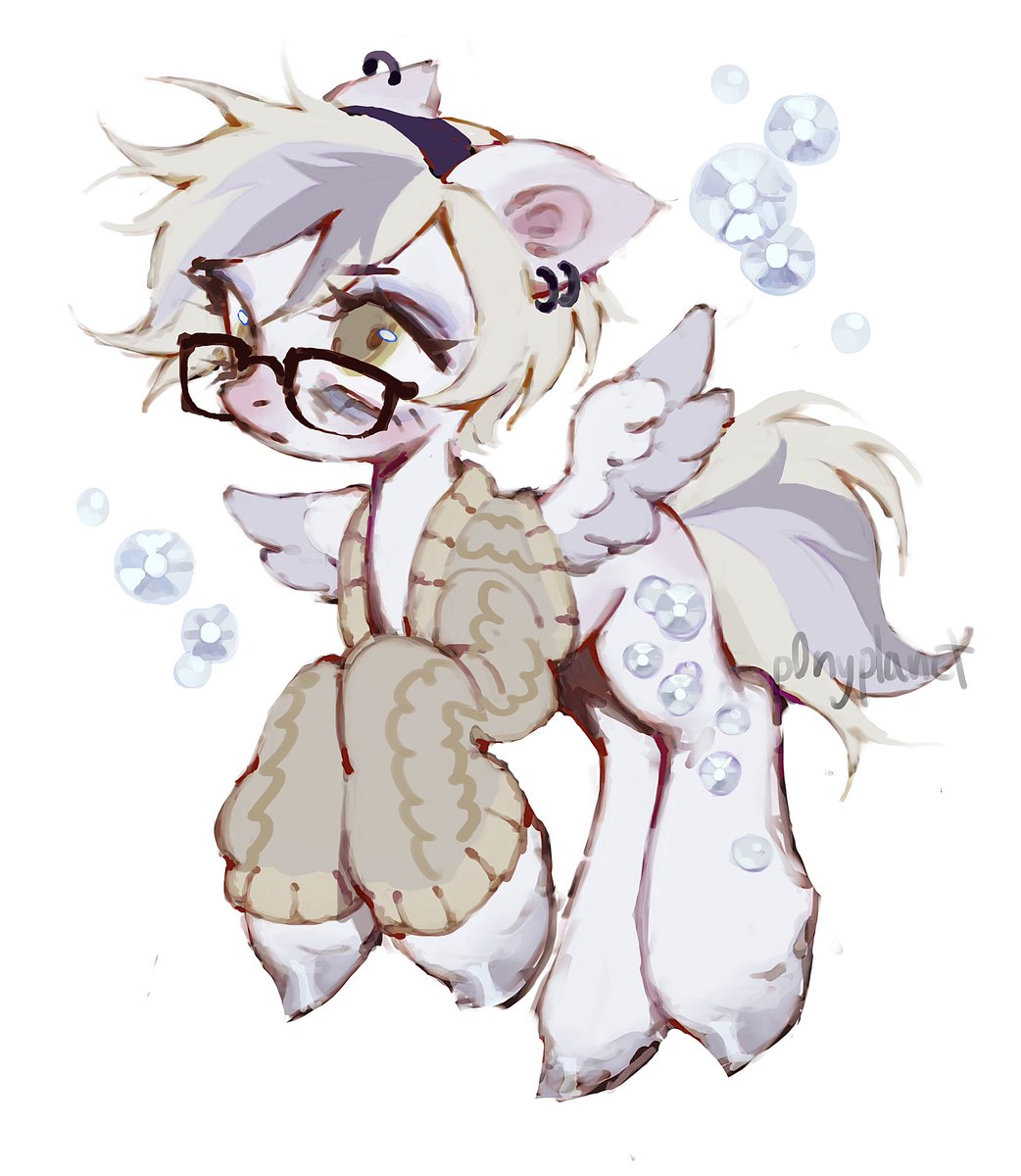 p0nyplanet's tweet photo. derpy rarity fusion kinsona #mlp https://t.co/gyigqMXzsA