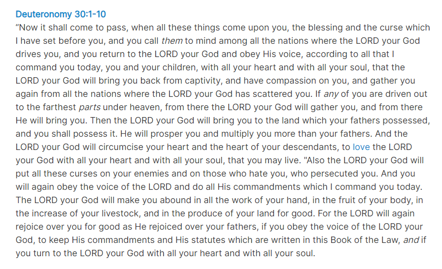 King_Pablo7's tweet photo. God is perfect. His word will tell you who is who, &amp; when He restores Israel, it will be after they turn back to Him. This hasn't happened yet. 

#Israel #Hebrews https://t.co/rKtlJn3UKT