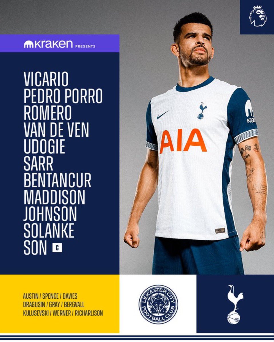Jeddyknight6's tweet photo. Not too bad with the prediction 10/11.
Got the Kulu/Brennan call wrong. Clearly Ange is thinking Kulu is best through the middle now.
If you’re playing rivals, Udogie probably gets subbed given he has only played 45 minutes of preseason.
#COYS #Sorare #LineupPrediction https://t.co/jUTYTgVjqm