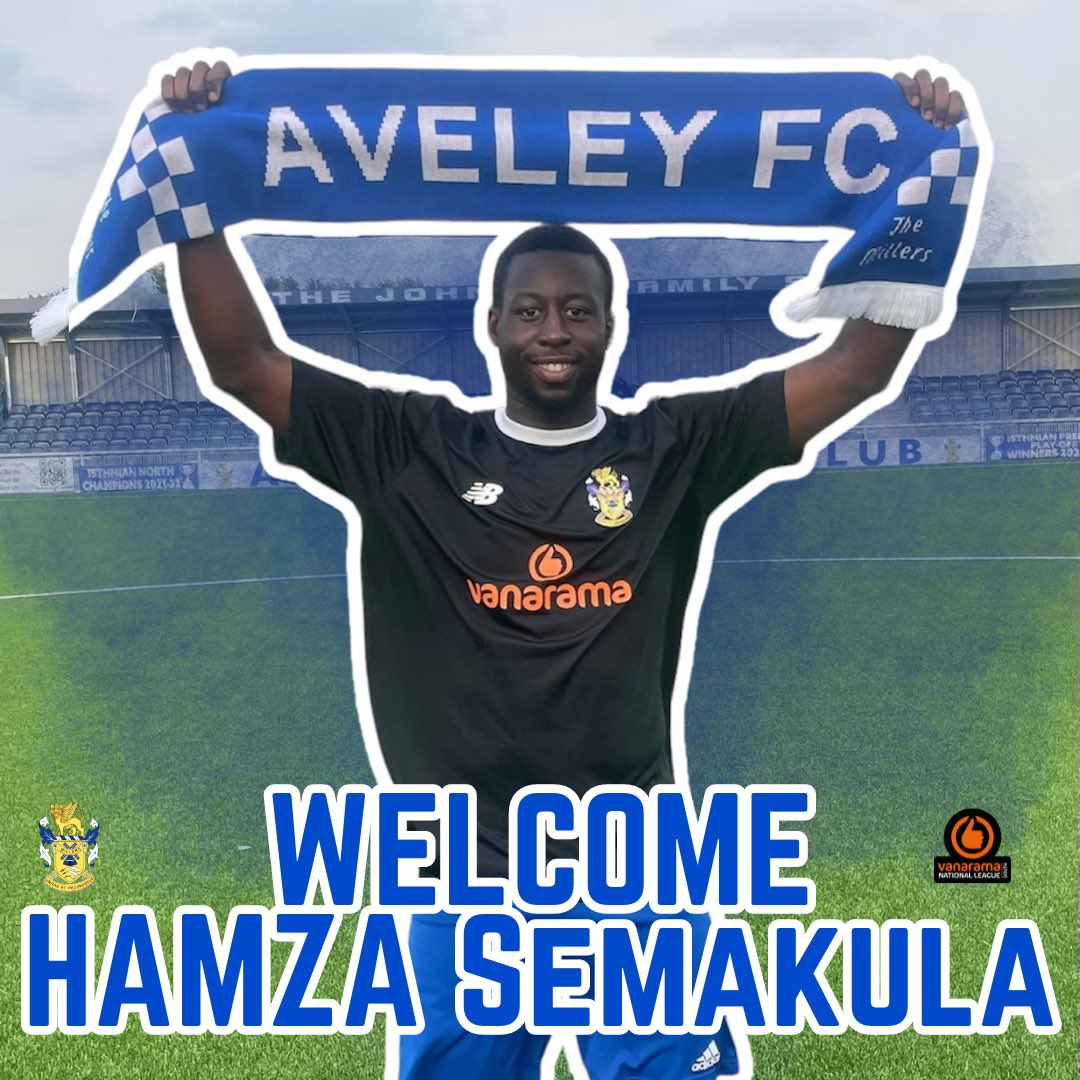 ✍🏼

<a href="/AveleyFC/">Aveley Football Club</a> are delighted to officially announce the signing of forward <a href="/Hamzasemakula8/">Hamza S</a>.

The striker, also joins Isthmian Premier League side Hendon on dual registration. 

Welcome Hamza 👋🏼

#BackTheMillers | #TogetherAveley
