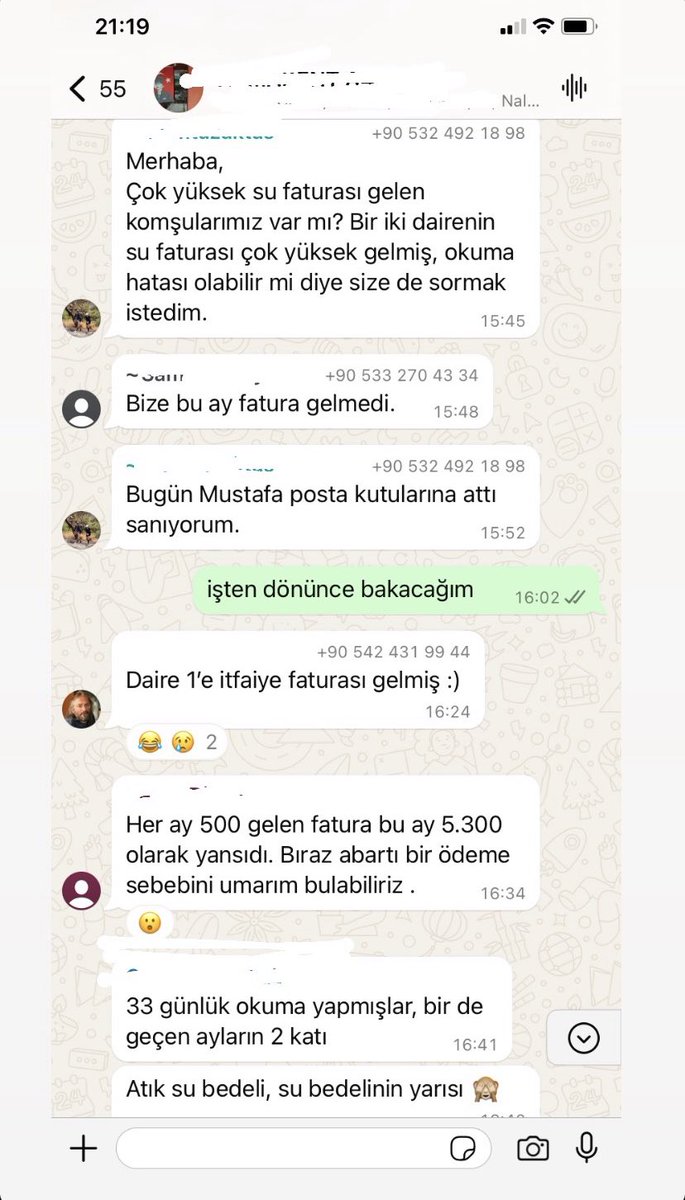 Tek mağdur da ben değilim bu apartman whatsapp grubumuz <a href="/iskignmudurlugu/">İSKİ Genel Müdürlüğü</a> <a href="/iski_destek/">İSKİ Destek</a>