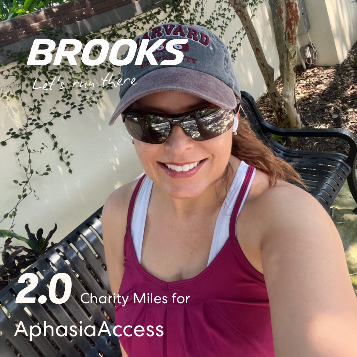 Slow and steady ⁦<a href="/CharityMiles/">Charity Miles</a>⁩ for ⁦@AphasiaAccess⁩