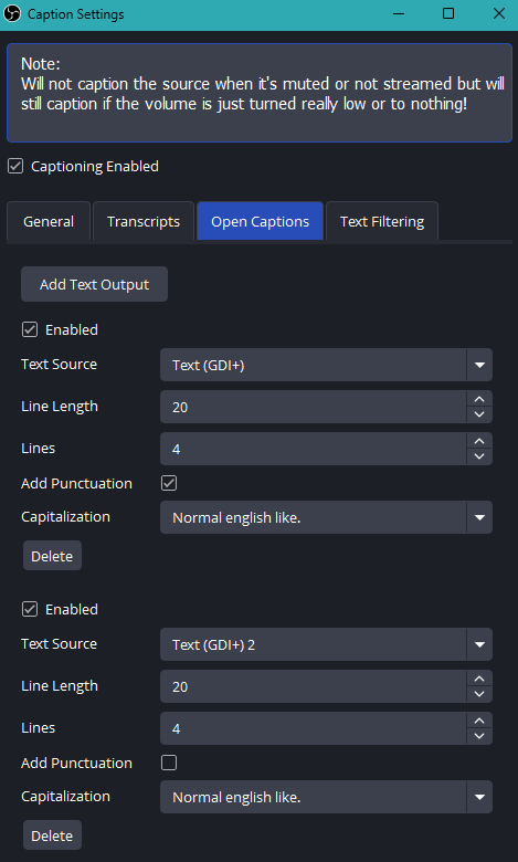 mythrilwarlock's tweet photo. @MimicsNMisfits @GameRaterGirl @dclasair @logomancymedia This is where it is located in the caption plugin's settings, just so you don't need to search for it https://t.co/jHPeRYbWc5