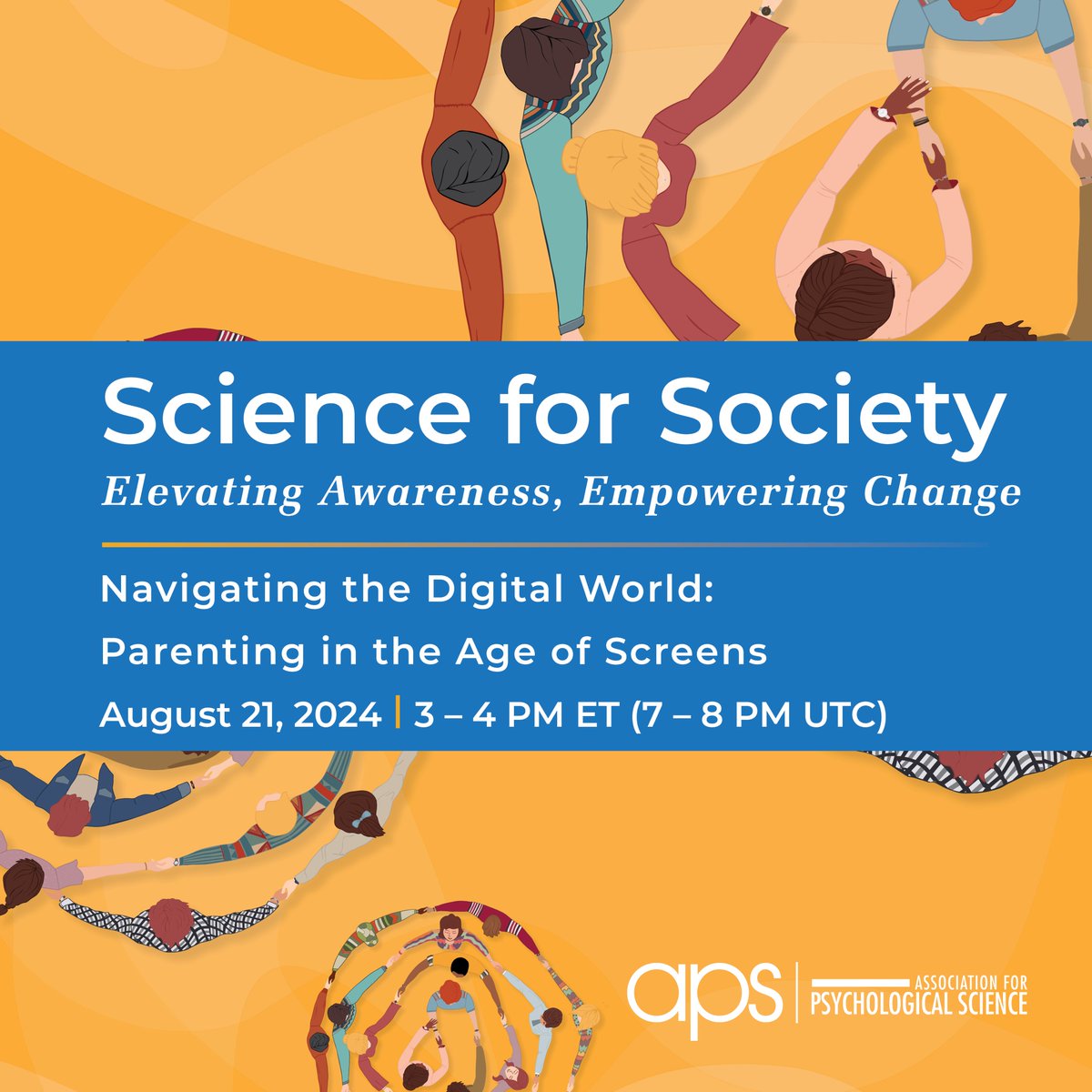 Association for Psychological Science (@psychscience) on Twitter photo What are the developmental harms of #technology on kids & adolescents? How does the impact of tech vary over the course of development?
Find out during our webinar on August 21 with <a href="/DrYaldaUhls/">Yalda T Uhls, MBA, PhD</a>, <a href="/KathyandRo1/">KathyandRo</a>, @riskyadpathways, <a href="/reallymdp/">Michael Preston</a> #parenting member.psychologicalscience.org/events/event-d… What are the developmental harms of #technology on kids & adolescents? How does the impact of tech vary over the course of development?
Find out during our webinar on August 21 with <a href="/DrYaldaUhls/">Yalda T Uhls, MBA, PhD</a>, <a href="/KathyandRo1/">KathyandRo</a>, @riskyadpathways, <a href="/reallymdp/">Michael Preston</a> #parenting member.psychologicalscience.org/events/event-d…