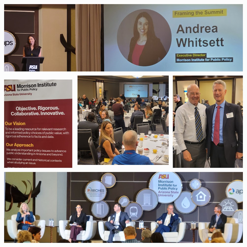 John Lewis (@evplewis) on Twitter photo Informative “Housing & Water Policy” summit hosted by the <a href="/MorrisonASU/">Morrison Institute</a>; thanks to Andrea Whitsett for organizing; presenters <a href="/ali_cookdavis/">Alison Cook-Davis</a>, @SarahPorterAZ <a href="/KylCenter/">Kyl Center for Water Policy</a>, “Smart Growth” Panelists: <a href="/GPEC/">Greater Phoenix Economic Council</a> <a href="/ChrisPCamacho/">Chris Camacho</a> <a href="/AZFoundation/">Arizona Community Foundation</a> <a href="/AnnaMariaChavez/">AnnaMChavez.eth</a> <a href="/DukeReiter/">Wellington Reiter</a> <a href="/apsFYI/">APS</a>
Ted Geisler Informative “Housing & Water Policy” summit hosted by the <a href="/MorrisonASU/">Morrison Institute</a>; thanks to Andrea Whitsett for organizing; presenters <a href="/ali_cookdavis/">Alison Cook-Davis</a>, @SarahPorterAZ <a href="/KylCenter/">Kyl Center for Water Policy</a>, “Smart Growth” Panelists: <a href="/GPEC/">Greater Phoenix Economic Council</a> <a href="/ChrisPCamacho/">Chris Camacho</a> <a href="/AZFoundation/">Arizona Community Foundation</a> <a href="/AnnaMariaChavez/">AnnaMChavez.eth</a> <a href="/DukeReiter/">Wellington Reiter</a> <a href="/apsFYI/">APS</a>
Ted Geisler