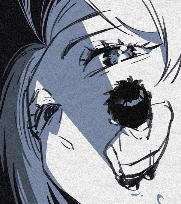 暗い絵のコーナー 