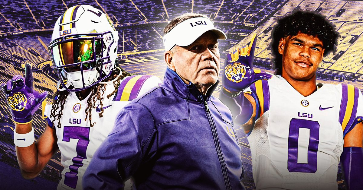 Rivals's tweet photo. LSU has been hot on the recruiting trail, and On3's @SWiltfong_ says the Tigers are trending for a couple more prospects🐯👀

Intel: https://t.co/QFCciNj3DE https://t.co/G0QW4qOtsD