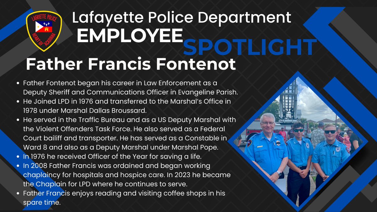 Lafayette PD (LA) (@lafayettepd_la) on Twitter photo 