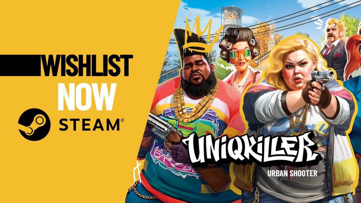 UniqKiller_Game's tweet photo. Wishlist UniqKiller on Steam!

https://t.co/Rs43DhygcJ

#uniqkiller #gamedevelopment #gamedev #shootergames https://t.co/UjdUWxfid9