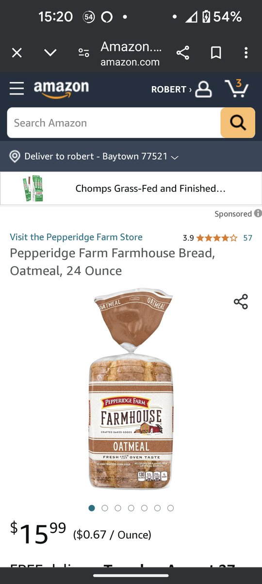 Hey <a href="/KamalaHarris/">Kamala Harris</a> when you are elected and start dictating the price of bread can you please make pepperidge Farm bread $1 a loaf?  I really like it?