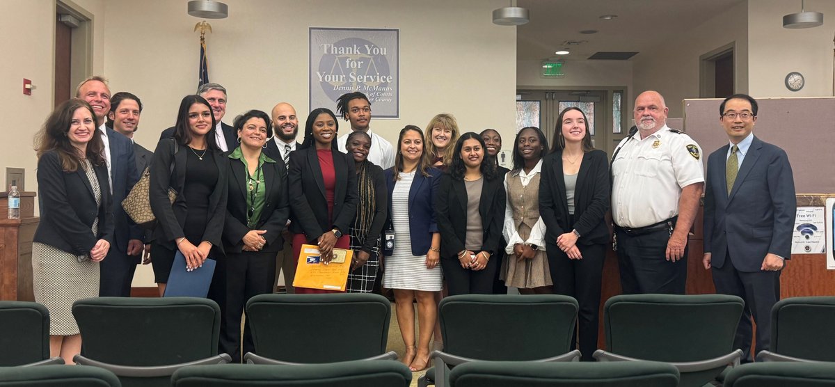 Congratulations to the the 15 high school students who participated in the MA SJC's Worcester Judicial Youth Corps. The MBF has been proud to support the program, which provides an opportunity to experience the judicial system &amp; learn about the law, since its inception in 2007.