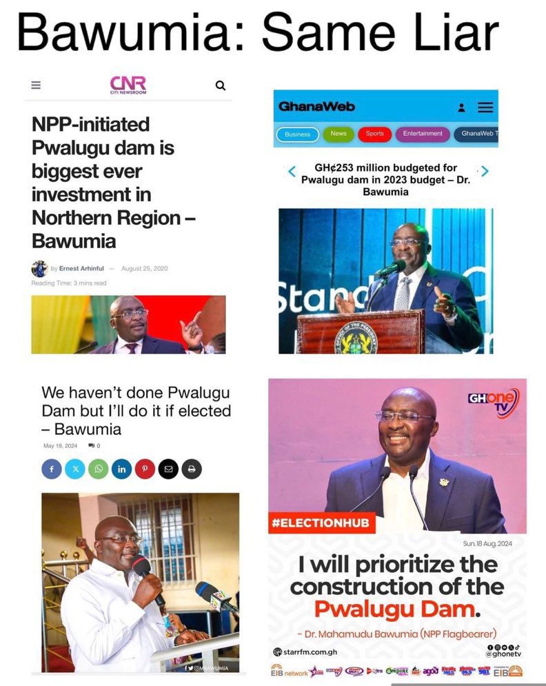 amimaaliba's tweet photo. Same lies but told on a different day #BawumiaIsATraitor #Bawuliar #NPPMustGo https://t.co/mMDsbEnJVN