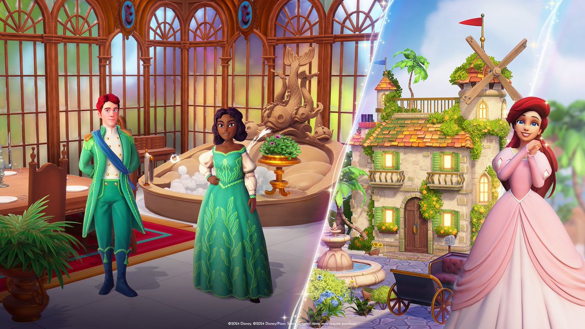 DisneyDLV's tweet photo. No dinglehoppers required for these new 'dos 🍴

Add some seaside splendor to your Valley and Avatar with the latest Premium Shop addition: Ariel's Royal Bundle! https://t.co/doRj2HjGHF