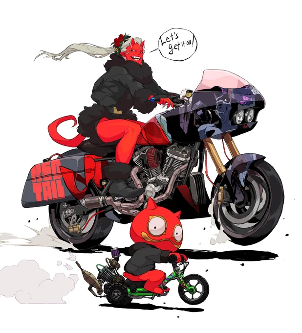 #バイクの日 